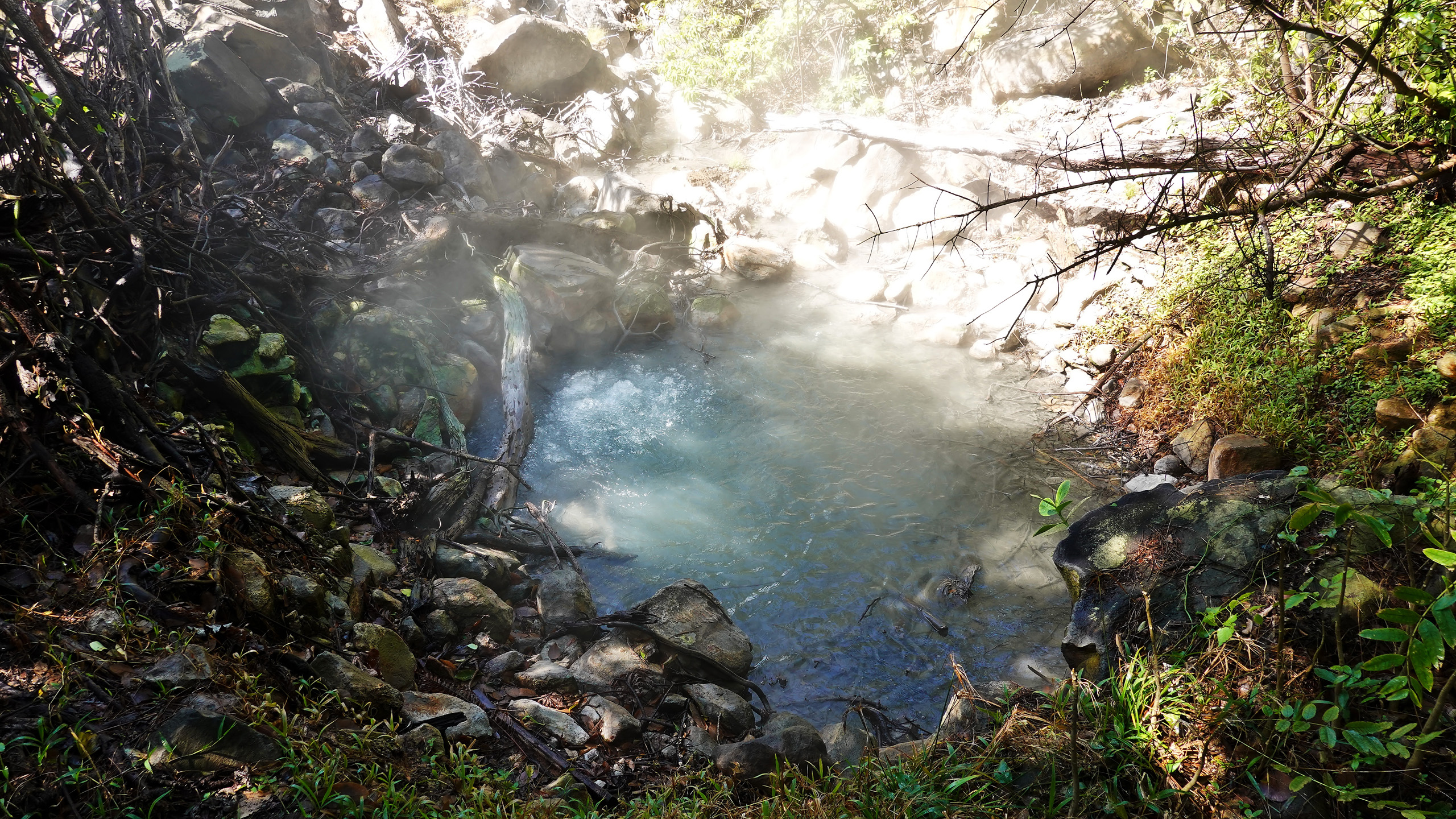 Heiße Quelle im Parque Nacional Rincón de la Vieja